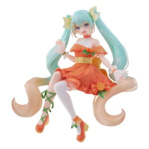 Hatsune Miku Noodle Stopper PVC Szobor Flower Hatsune Miku Citrus Ver. 14 cm Hatsune Miku Noodle Stopper PVC Szobor Flower Hatsune Miku Citrus Ver. 14 cm