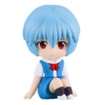Rebuild of Evangelion Rubber Mascot Nendroid Plus Mini Figura Rei Ayanami 8 cm