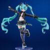Character Vocal Series 01: Hatsune Miku Plamatea Plastic Model Kit Hatsune Miku: Chuocho Tactical Craft Ver. 15 cm