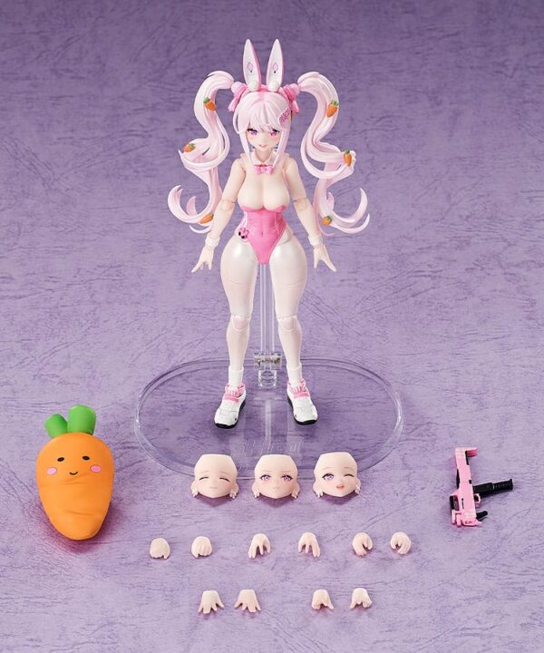 Goddess of Victory: Nikke Hyper Body Akció Figura Alice: Wonderland Bunny 15 cm