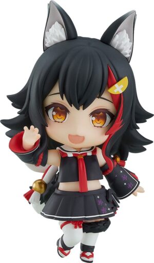 Hololive Production Nendoroid Akció Figura Ookami Mio 10 cm