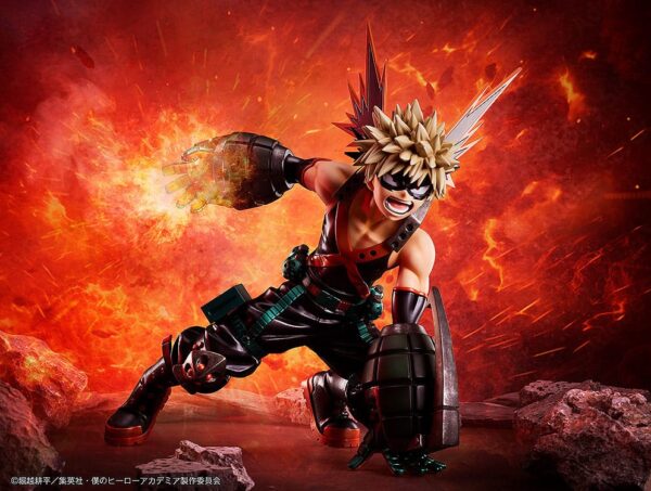 My Hero Academia PVC Szobor 1/4 Katsuki Bakugo: Metallic Ver. 31 cm