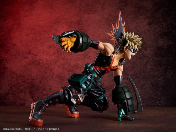 My Hero Academia PVC Szobor 1/4 Katsuki Bakugo: Metallic Ver. 31 cm