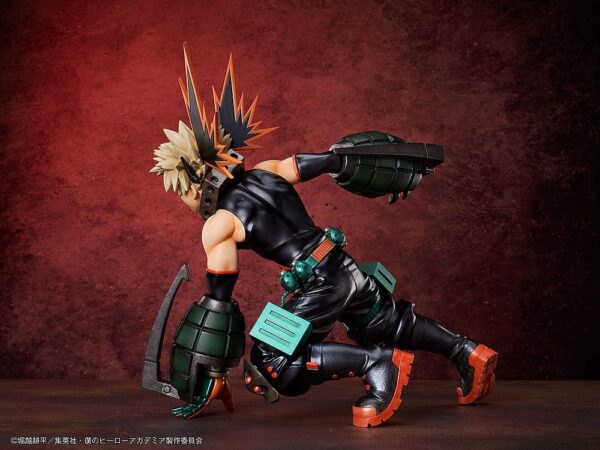 My Hero Academia PVC Szobor 1/4 Katsuki Bakugo: Metallic Ver. 31 cm