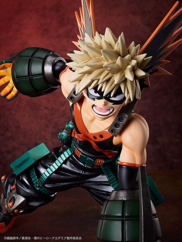 My Hero Academia PVC Szobor 1/4 Katsuki Bakugo: Metallic Ver. 31 cm