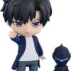 Solo Leveling Nendoroid Doll Akció Figura Sung Jinwoo 10 cm