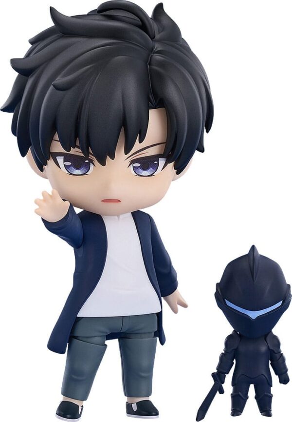 Solo Leveling Nendoroid Doll Akció Figura Sung Jinwoo 10 cm