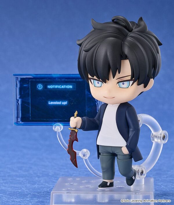Solo Leveling Nendoroid Doll Akció Figura Sung Jinwoo 10 cm