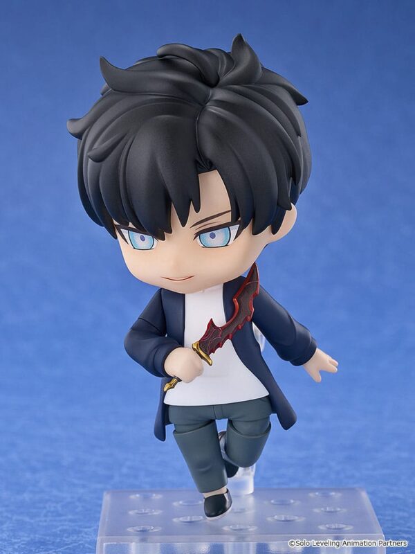 Solo Leveling Nendoroid Doll Akció Figura Sung Jinwoo 10 cm