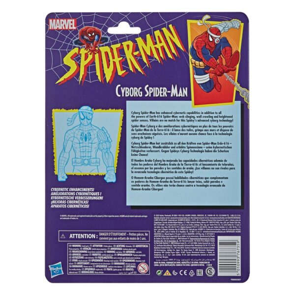 Spider-Man Marvel Retro Collection Akció Figura Cyborg Spider-Man 15 cm