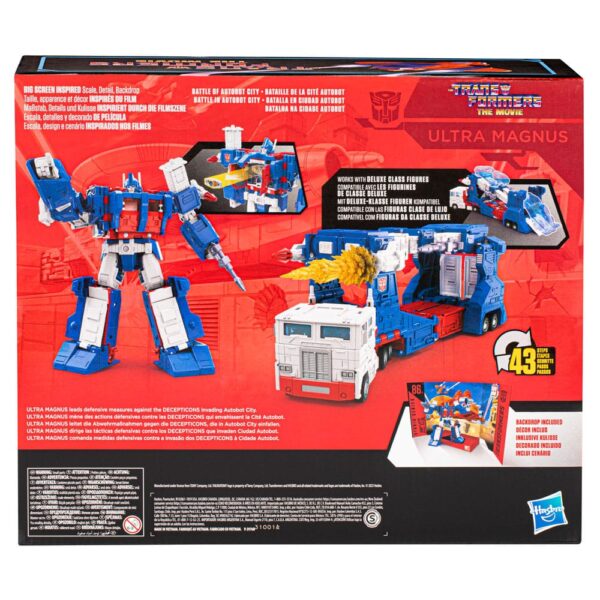 The Transformers: The Movie Generations Studio Series Commander Class Akció Figura 86-21 Ultra Magnus 24 cm