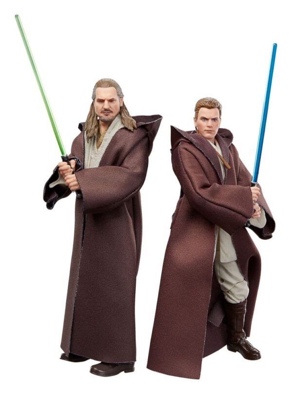 Star Wars Episode I Black Series Akció Figura 3-Pack Qui-Gon Jinn, Darth Maul, Obi-Wan Kenobi 15 cm