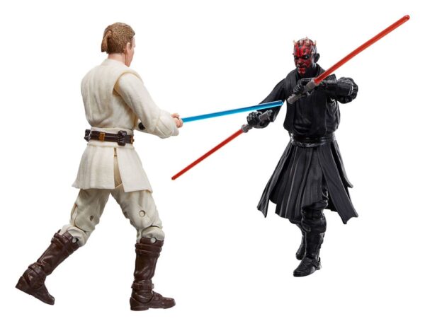 Star Wars Episode I Black Series Akció Figura 3-Pack Qui-Gon Jinn, Darth Maul, Obi-Wan Kenobi 15 cm