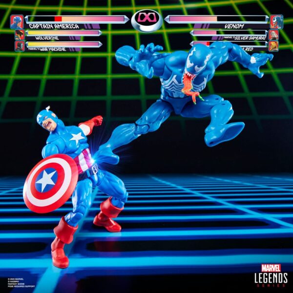 Marvel Legends Gamerverse Akció Figura 2-Pack Captain America vs. Venom 15 cm Marvel Legends Gamerverse Akció Figura 2-Pack Captain America vs. Venom 15 cm