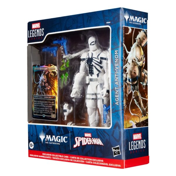 Marvel Legends Magic: The Gathering Akció Figura Agent Anti-Venom (plus Exclusive Foil Card) 15 cm