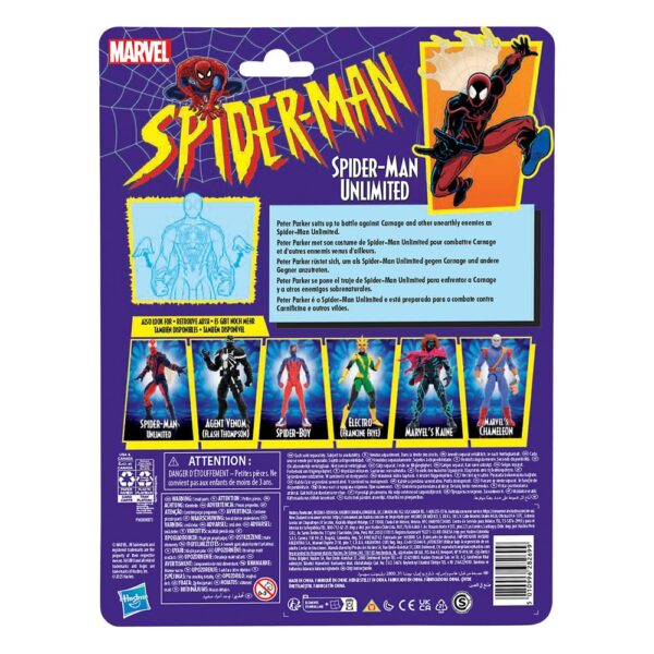 Spider-Man Marvel Legends Retro Akció Figura Spider-Man Unlimited 15 cm Spider-Man Marvel Legends Retro Akció Figura Spider-Man Unlimited 15 cm