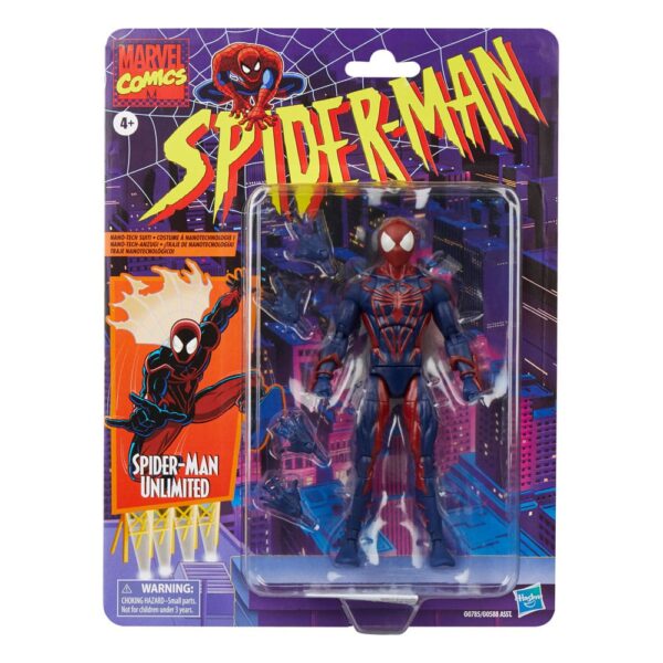 Spider-Man Marvel Legends Retro Akció Figura Spider-Man Unlimited 15 cm Spider-Man Marvel Legends Retro Akció Figura Spider-Man Unlimited 15 cm