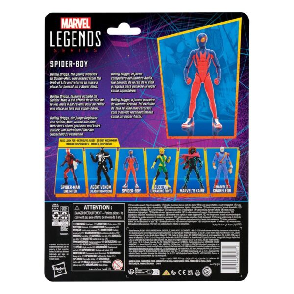 Spider-Man Marvel Legends Retro Akció Figura Spider-Boy 15 cm