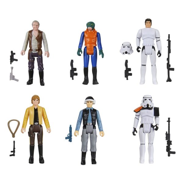 Star Wars Episode IV Retro Collection Akció Figura 6-Pack 10 cm