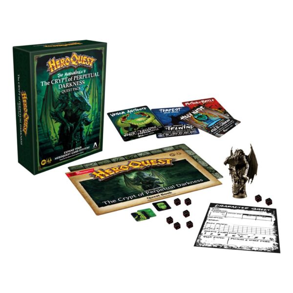 HeroQuest Board Game Expansion The Crypt of Perpetual Darkness Quest Pack *English Version*