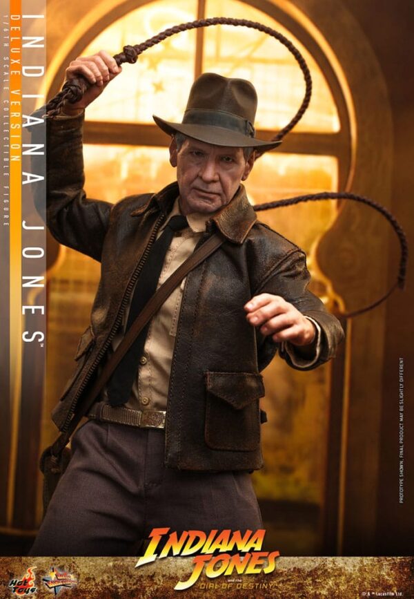 Indiana Jones Movie Masterpiece Akció Figura 1/6 Indiana Jones (Deluxe Version) 30 cm