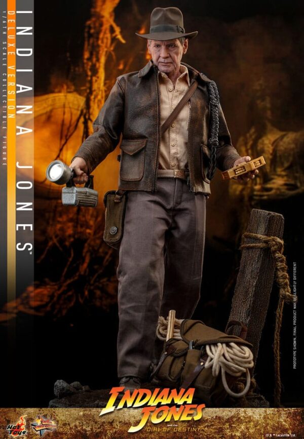 Indiana Jones Movie Masterpiece Akció Figura 1/6 Indiana Jones (Deluxe Version) 30 cm