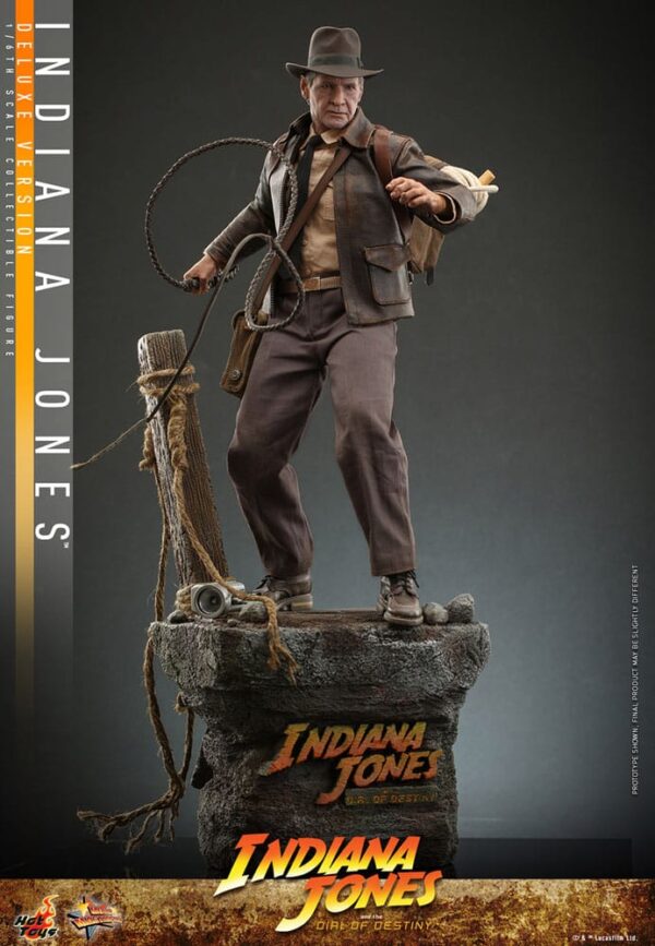Indiana Jones Movie Masterpiece Akció Figura 1/6 Indiana Jones (Deluxe Version) 30 cm