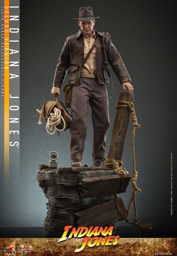 Indiana Jones Movie Masterpiece Akció Figura 1/6 Indiana Jones (Deluxe Version) 30 cm