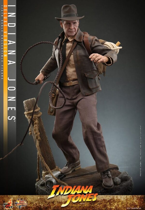 Indiana Jones Movie Masterpiece Akció Figura 1/6 Indiana Jones (Deluxe Version) 30 cm