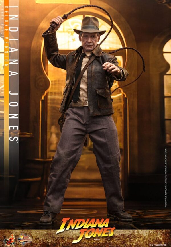 Indiana Jones Movie Masterpiece Akció Figura 1/6 Indiana Jones (Deluxe Version) 30 cm