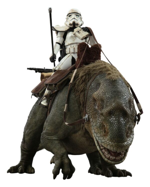 Star Wars Episode IV Akció Figura 2-Pack 1/6 Sandtrooper Sergeant & Dewback 30 cm