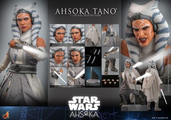 Star Wars: Ahsoka Akció Figura 1/6 Ahsoka Tano 28 cm
