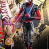 Spider-Man: Across the Spider-Verse Movie Masterpiece Akció Figura 1/6 Spider-Punk 32 cm