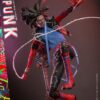 Spider-Man: Across the Spider-Verse Movie Masterpiece Akció Figura 1/6 Spider-Punk 32 cm