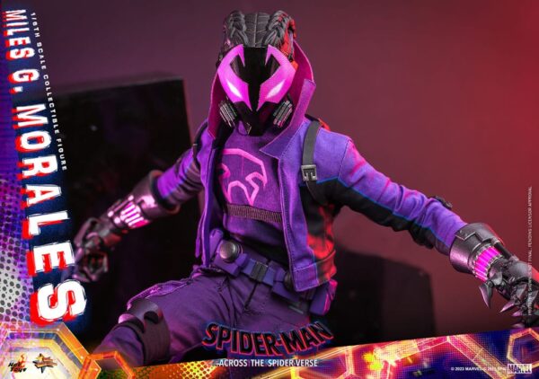 Spider-Man: Across the Spider-Verse Movie Masterpiece Akció Figura 1/6 Spider-Punk 32 cm
