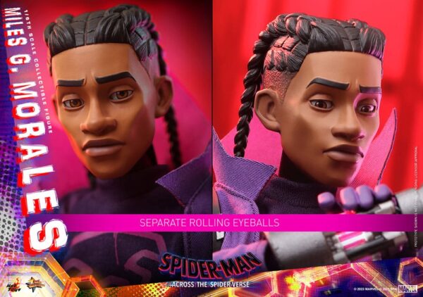 Spider-Man: Across the Spider-Verse Movie Masterpiece Akció Figura 1/6 Spider-Punk 32 cm
