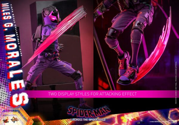 Spider-Man: Across the Spider-Verse Movie Masterpiece Akció Figura 1/6 Spider-Punk 32 cm