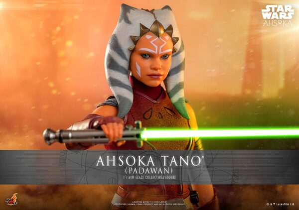 Star Wars: Ahsoka Akció Figura 1/6 Ahsoka Tano (Padawan) 27 cm