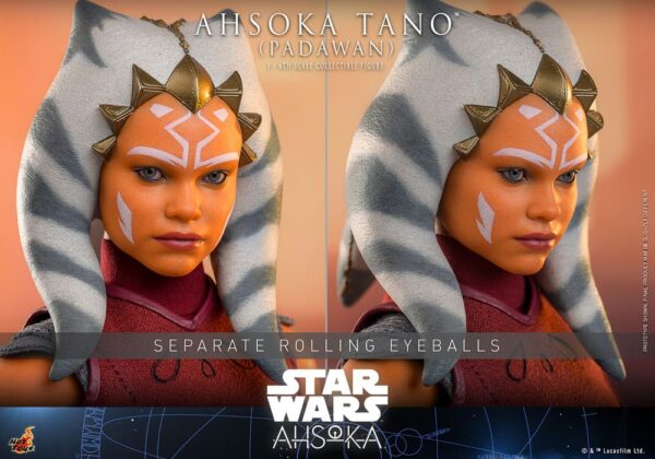 Star Wars: Ahsoka Akció Figura 1/6 Ahsoka Tano (Padawan) 27 cm
