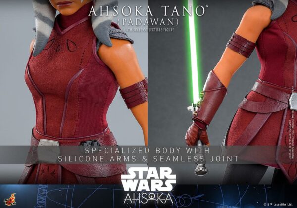 Star Wars: Ahsoka Akció Figura 1/6 Ahsoka Tano (Padawan) 27 cm