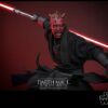 Star Wars Episode I Movie Masterpiece Akció Figura 1/6 Darth Maul with Sith Speeder 29 cm