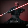 Star Wars Episode I Movie Masterpiece Akció Figura 1/6 Darth Maul with Sith Speeder 29 cm