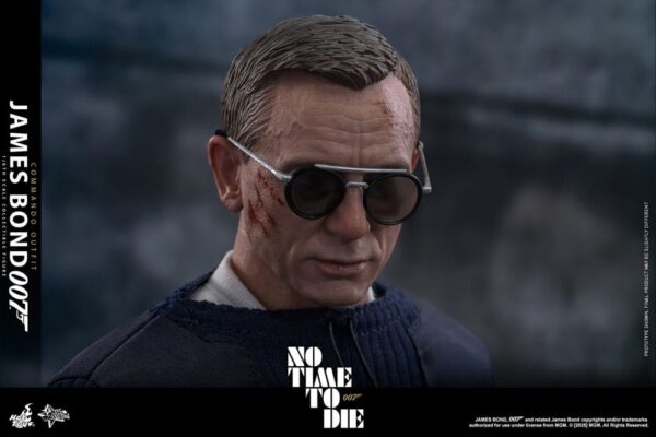 No Time To Die Movie Masterpiece Akció Figura 1/6 James Bond (Commando Outfit) Hot Toys Exclusive 30 cm