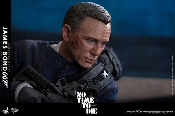 No Time To Die Movie Masterpiece Akció Figura 1/6 James Bond (Commando Outfit) Hot Toys Exclusive 30 cm