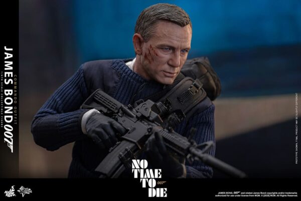 No Time To Die Movie Masterpiece Akció Figura 1/6 James Bond (Commando Outfit) Hot Toys Exclusive 30 cm