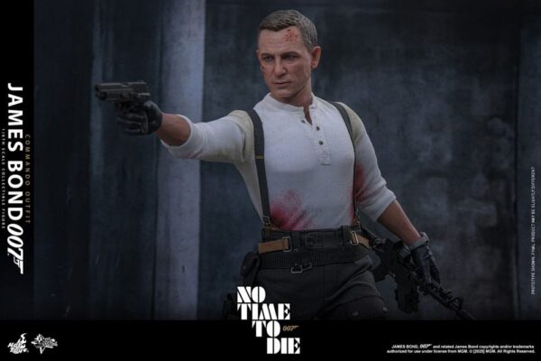 No Time To Die Movie Masterpiece Akció Figura 1/6 James Bond (Commando Outfit) Hot Toys Exclusive 30 cm