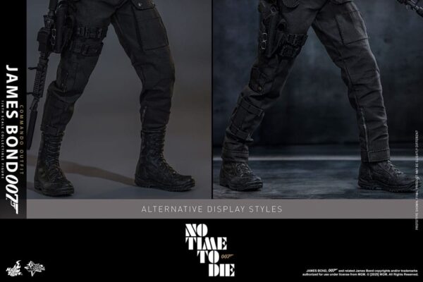 No Time To Die Movie Masterpiece Akció Figura 1/6 James Bond (Commando Outfit) Hot Toys Exclusive 30 cm