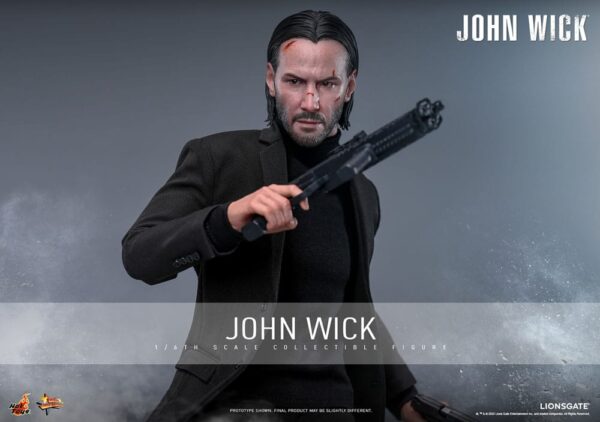 John Wick Movie Masterpiece Akció Figura 1/6 John Wick 31 cm
