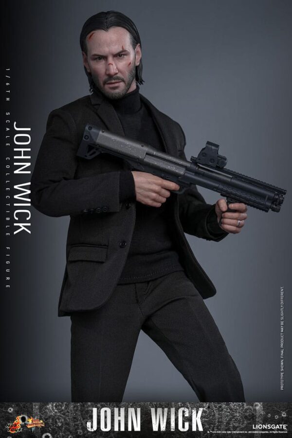 John Wick Movie Masterpiece Akció Figura 1/6 John Wick 31 cm