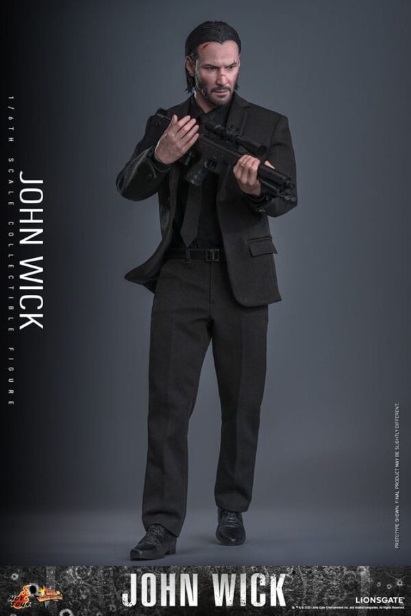 John Wick Movie Masterpiece Akció Figura 1/6 John Wick 31 cm